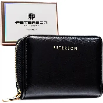 Peněženka Peterson Dámská peněženka PTN 010-HF černá v krabičce RFID