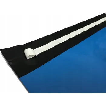 Obálka PLASTOVÉ OBÁLKY Modré kurýrní obálky z fólie 350x450 mm, 100 ks