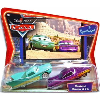 autíčko Ramone + Flo - Supercharged - Cars (Auta)