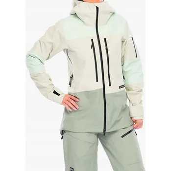 Dámská lyžařská bunda Ortovox Ravine Free 3L Jacket - bílý čaj L