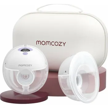 Odsávačka mléka Lenovo Momcozy M5 Dvojitá elektrická odsávačka mléka fialová, 160 ml