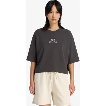 Dámské tričko New Balance Linear Heritage Raglan T-Shirt M