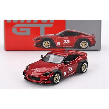 autíčko Nissan Z400 Pandem - 2023, červený Mini GT 1:64