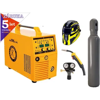 Svářečka Omicron OMI 196LS PFC + hořák + ventil + kukla + lahev, záruka 3+2 roky SET TOP
