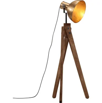 Stojací lampa vidaXL Stojací lampa 25 W patina 45 x 45 x 120 cm E27 [371920] Barva: Mosaz