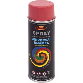 Barva ve spreji Univerzální růžový lak ve spreji Champion, 400 ml, RAL3017