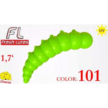 Umělá nástraha Nástraha FRESH LURES BIG JUNIOR 1,7" (4,3 cm) kol.101 7ks NA PSTRUHA KILLER