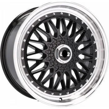 Alu kolo RACING LINE Alu kola Racing Line BY479 6.5x14 4x100 ET35 Blp - Black + Rant 73.1