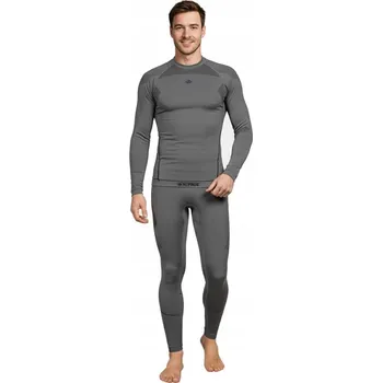 Pánské termoaktivní prádlo Alpinus Hemis Set šedé Rychleschnoucí teplé L