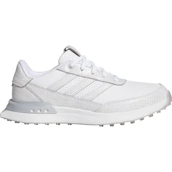 Golfová obuv ADIDAS Golfové boty S2G 25 Leather Spikeless 38 BÍLÁ|ŠEDÁ