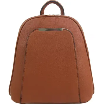 Městský batoh Jessica Bags Elegantní menší dámský batůžek / kabelka hnědá