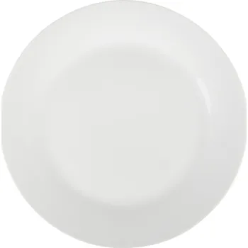 Talíř DEZERTNÍ TALÍŘ BÍLÝ 19 Cm KERAMICKÝ KULATÝ SERVIS PO KUSECH DORTOVÝ DEZERT