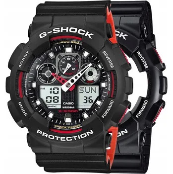 Hodinky Hodinky Casio G-SHOCK GA-100-1A4ER 20 barů