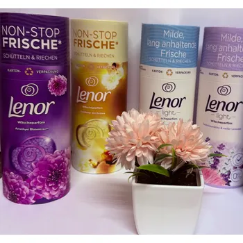 Aviváž Sada Lenor vonné perličky do praní 4x210g (import)