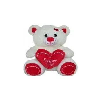 plyšák Plyšová Hračka Medvídek "Miluji Tě" se srdcem - 50 cm - VALENTÝN