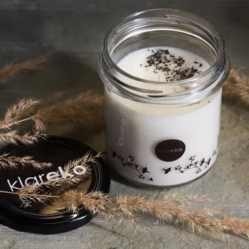 Svíčka Tradiční sójová svíčka 01 Klareko 1 ks