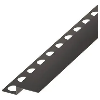 spádová lišta Spádový profil do sprchového koutu "hranatý" Eviso nerez mat, nerez délka 130 cm, výška hrany 30 mm, LCGU0201