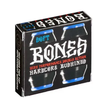 Skateboardová deska Bushings Bones SOFT blue/black (4 ks)