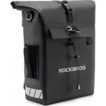 RockBros Cyklistická brašna s funkcí batohu, vodotěsná, s úchytem na helmu 18l - černá