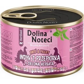 Krmivo pro kočku Dolina Noteci vlhké krmivo krůta 0,185 kg