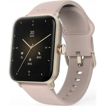 Chytré hodinky Hama chytré hodinky sportovní hodinky Fit Watch 6010 GPS obdélníkové zlaté 1,65"