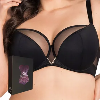 Podprsenka Měkká podprsenka Gorsenia K564 VICKY černá 80G