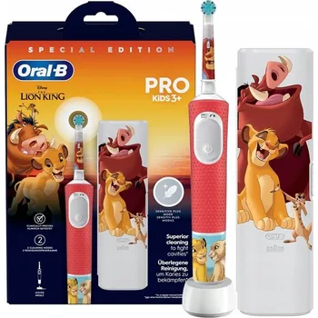 Elektrický zubní kartáček Oral-B elektrický zubní kartáček Pro Kids Lví Král