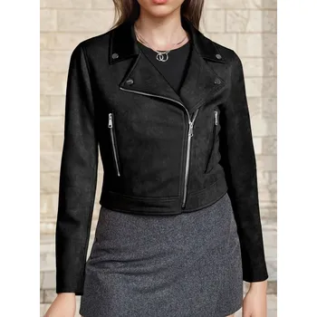 Dámské oblečení Sinsay - Bunda biker - černá - 599DA-99X - 599DA-99X-XXS