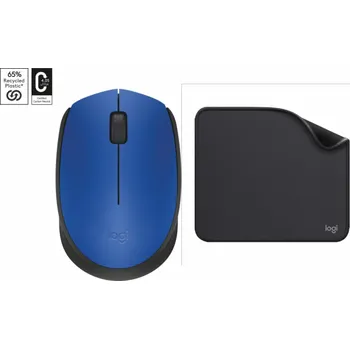 Myš Logitech Myš M171 modrá (910-004640) + řada Studio - grafitová (956-000049)