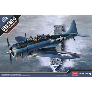 Plastikový model USN SBD-5 DAUNTLESS ACADEMY 12329 Plastikový Model