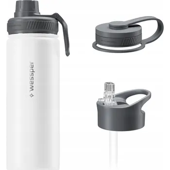 Termoska Termoska Wessper B3 THERMOSTEEL 500 ml POLAR WHITE