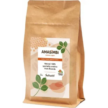 Káva Salvatti kávová zrna Amasimbi světle pražená kávová zrna 250g