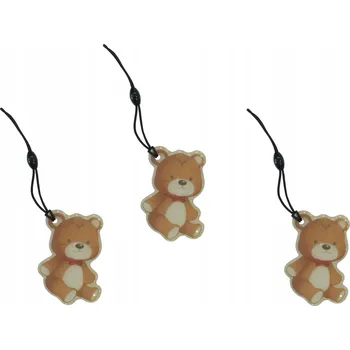 Přívěsek Na Klíče - Medvídek Tedi, 3 kusy, TAG ID EM4100 125kHz