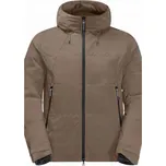 Jack Wolfskin Pánská cyklistická mikina Bike Commute Ins Jkt M 1206961-4610 Hnědá L