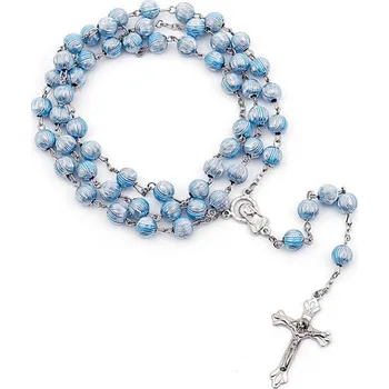 Náhrdelník Amparo Miranda® Růženec R118, Barva modrá