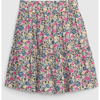 Dívčí sukně GAP Dětská vzorovaná sukně - Holky GAP šedá | krémová 2143096