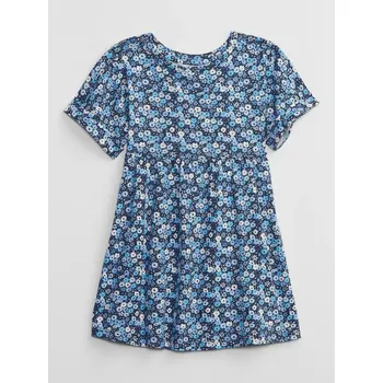 Dámské šaty GAP Dětské vzorované šaty - Holky GAP modrá 2165044
