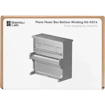 Hudební nástroj pro děti BambuLab Stavebnice pro navíjení hudební skříňky klavíru-014 - stavebnice pro stavbu hudební skříňky - Bambu Lab}