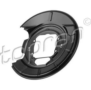 Brzdový systém Ochranný plech proti rozstřikování, brzdový kotouč TOPRAN 503 349