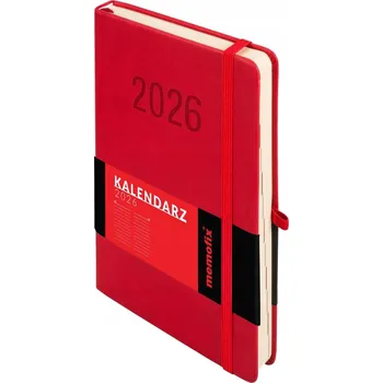 Kalendář Knižní kalendář 2026 A5 Antra červený