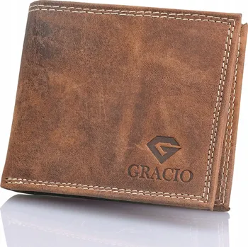 Peněženka Peněženka Gracio , přírodní kůže, hnědá - muž