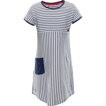 Dívčí sukně Dětské letní šaty Alpine Pro TERESO - bílo-modrá / 152/158