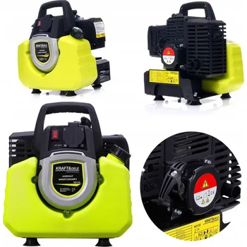 Elektrocentrála Přenosný benzínový generátor jednofázový Kraft&Dele 1000 W