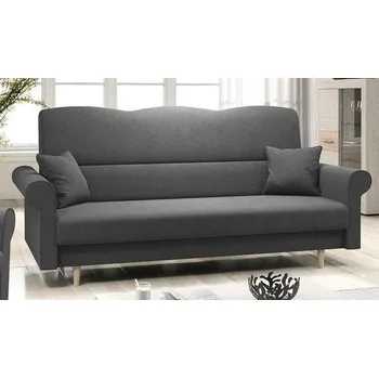 Pohovka Pohovka LOFT 3 rozkládací 216 cm, v šedé látce Avra 17