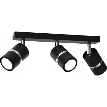 STROPNÍ SVÍTIDLO SPOT REFLEKTOR STROPNÍ SVÍTIDLO ČERNÁ STŘÍBRNÁ