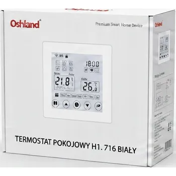 TERMOSTAT POKOJOVÝ DOTYKOVÝ LCD PANEL 16A WIFI TUYA PRO PODLAHOVÉ TOPENÍ