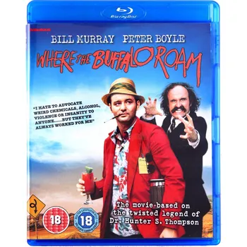 Blu-ray film Where The Buffalo Roam (Tam wędrują bizony) Blu-ray disk