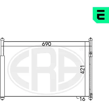 Výparník klimatizace Kondenzátor, klimatizace, 667080