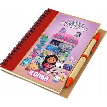 Zápisník EKO ZÁPISNÍK S PEREM GÁBININ KOUZELNÝ DOMEK Y4