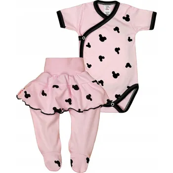 Body Body KopertoweKR/R+Polodupačka Volánek Myška RŮŽOVÁ 56 KLEKLE